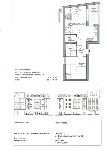 Grundriss DG