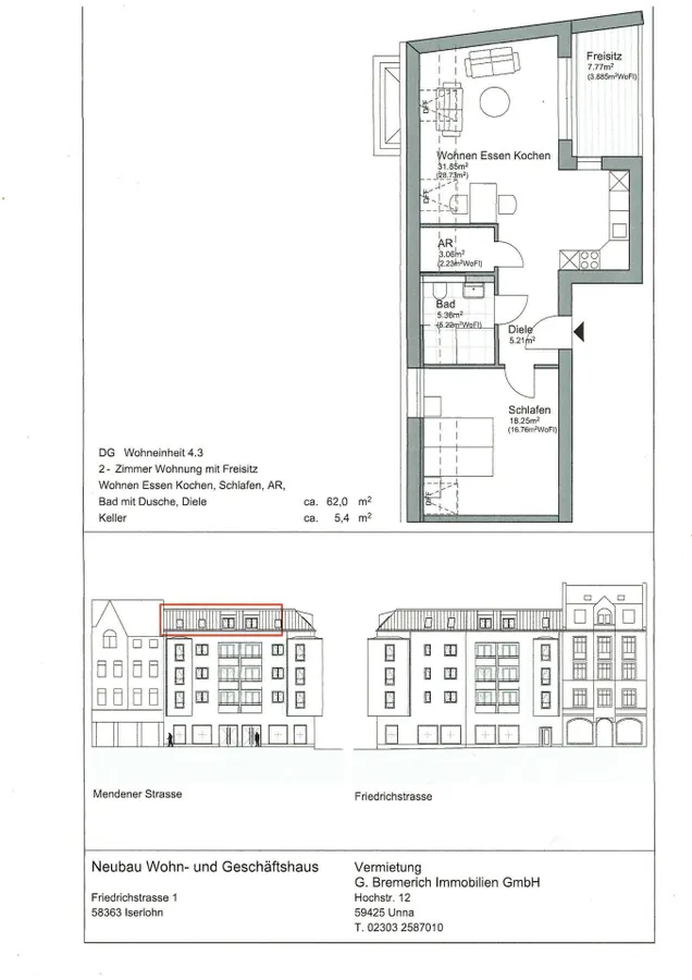 Grundriss DG