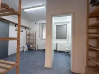 Mitarbeiterbereich mit WC