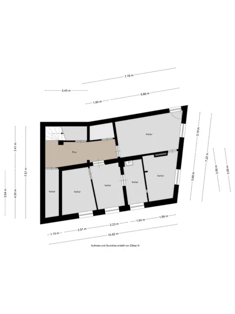 Grundriss Keller