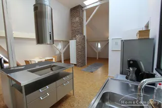 Voll möbliertes Loft in historischer Villa in direkter Rheinlage in der Bonner Südstadt!