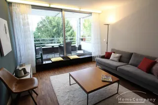 Top eingerichtete 2-Zimmer-Wohnung im denkmalgeschützten Midcentury-Gästehaus der Alexander-von-Humboldt-Stiftung im Bonner Villenviertel!