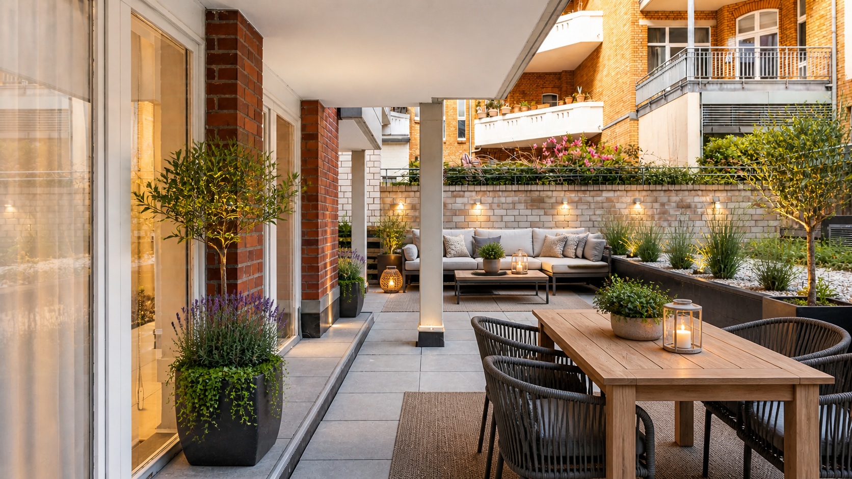 Terrasse (KI eingerichtet)