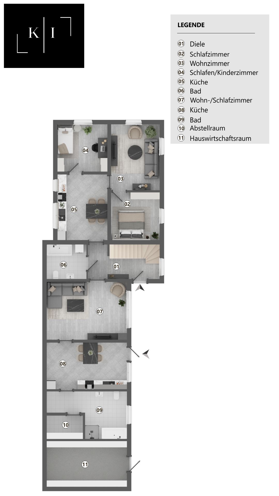 Grundriss EG