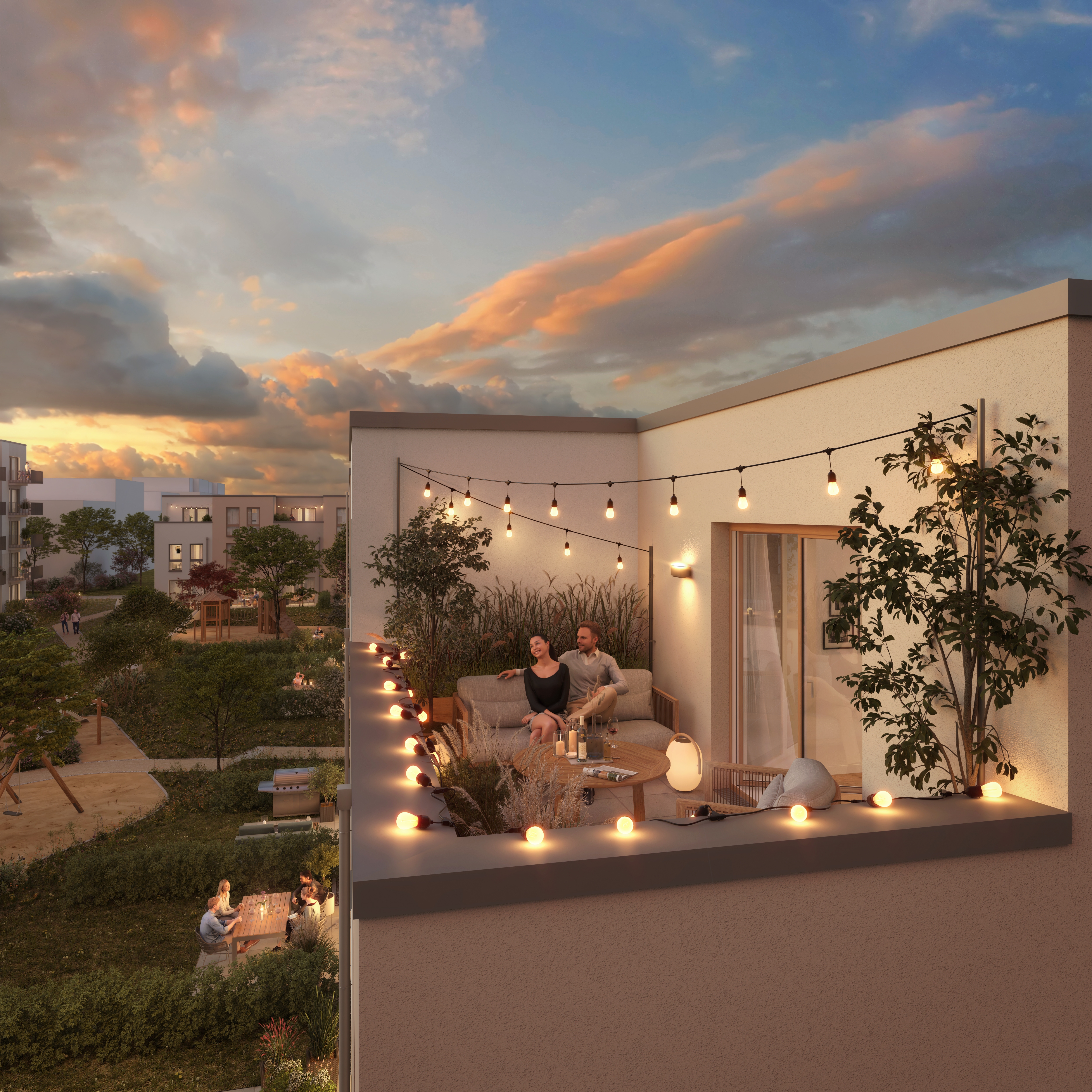 Dachterrasse