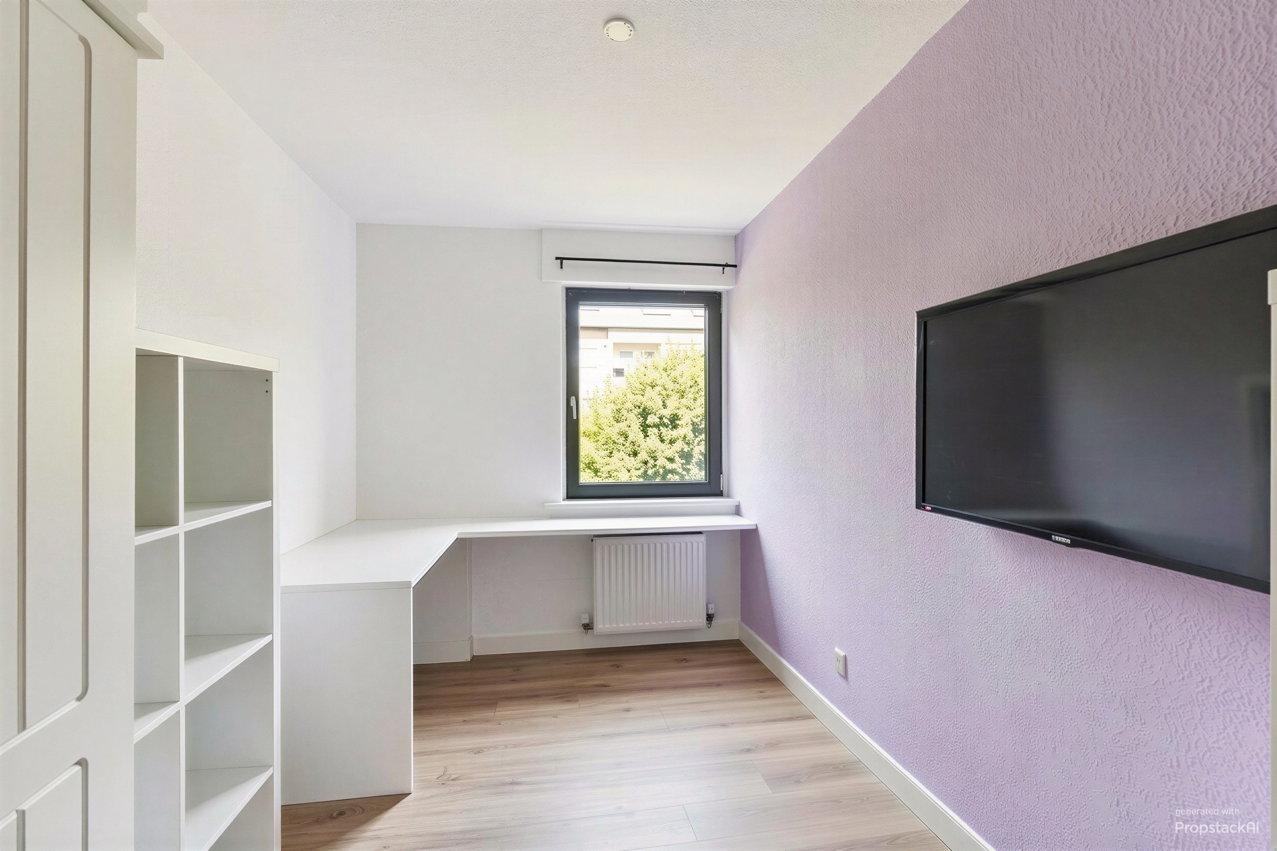 Kinderzimmer (KI generiert - Möblierung entfernt)