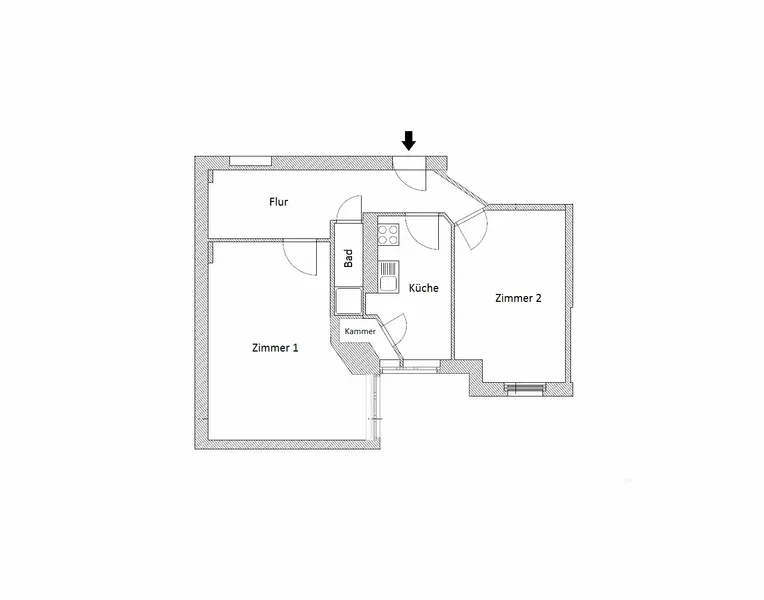 Grundriss WE 38