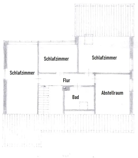 Keine Originalzeichnung, Unterlage dient lediglich zur Information | Grundriss DG