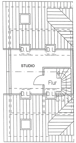 Studio I Keine Originalzeichnung, die Unterlage dient lediglich zur Information | Grundriss Studio