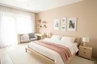 Schlafzimmer - (Digital Staging mit KI)
