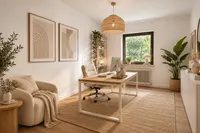 Arbeitszimmer KI Digital Staging