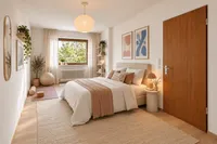 Gästezimmer KI Digital Staging