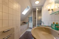 Badezimmer Dachgeschoss