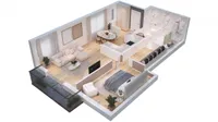 2-Zimmer-Wohnung B03