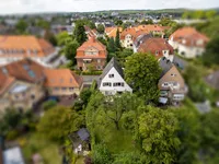 Vogelperspektive Garten