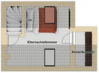 Dachgeschoss Maisonette 