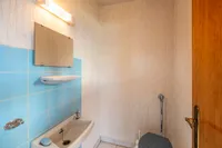 Praktisches WC im Eingangsbereich