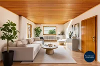 Wohnzimmer Beispiel KI-generiert