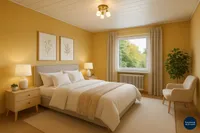 Schlafzimmer KI-generiert