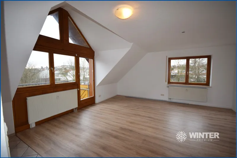 Dachgeschosswohnung mit S&uuml;dost-Balkon in ruhiger Lage