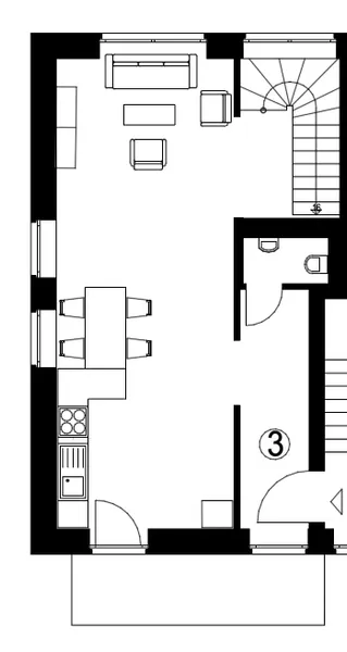 Grundriss Obergeschoss