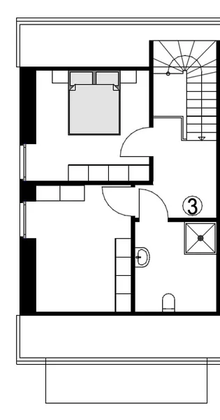 Grundriss Dachgeschoss