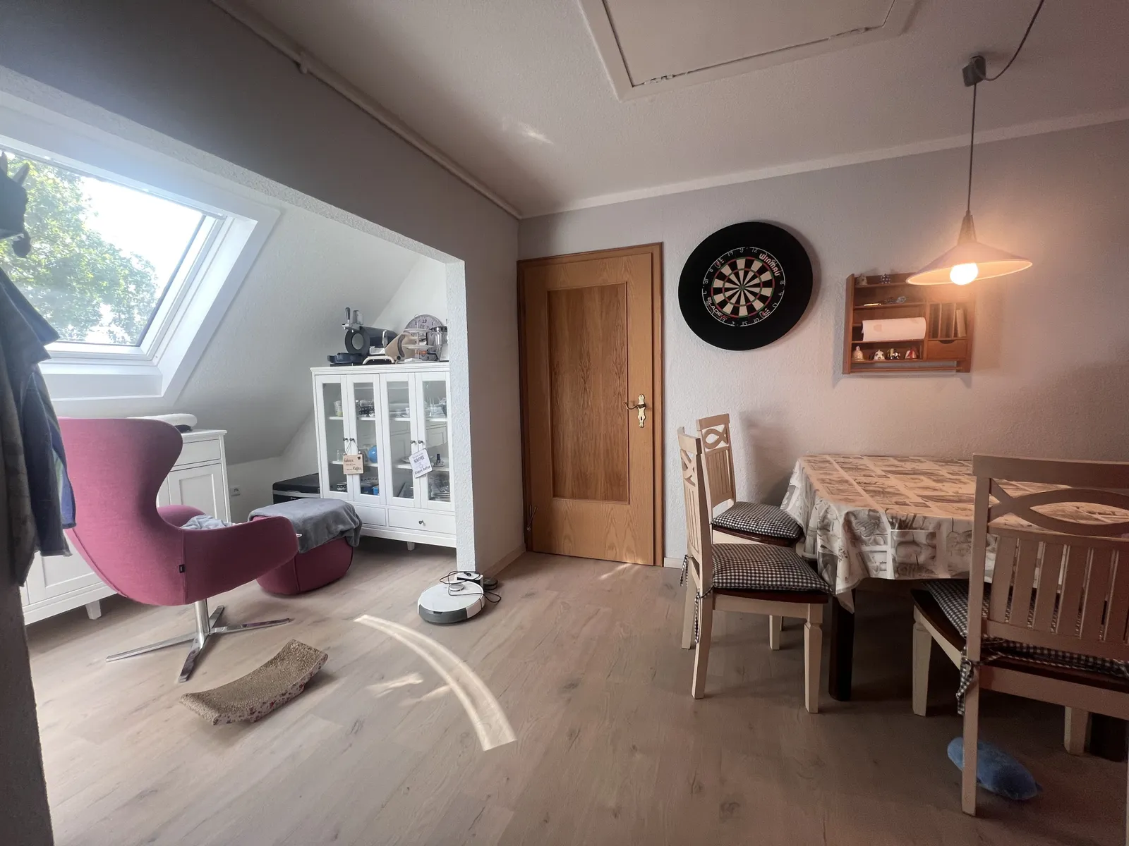 Wohnbereich im Dachgeschoss