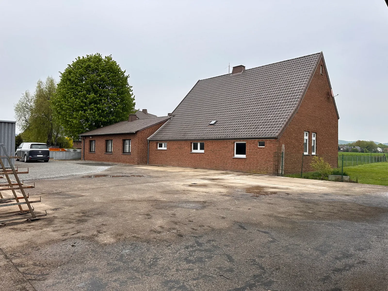 Platz Gewerbebereich