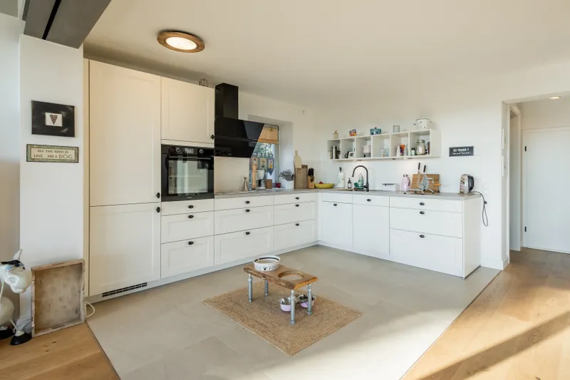 Offene Küche im Erdgeschoss