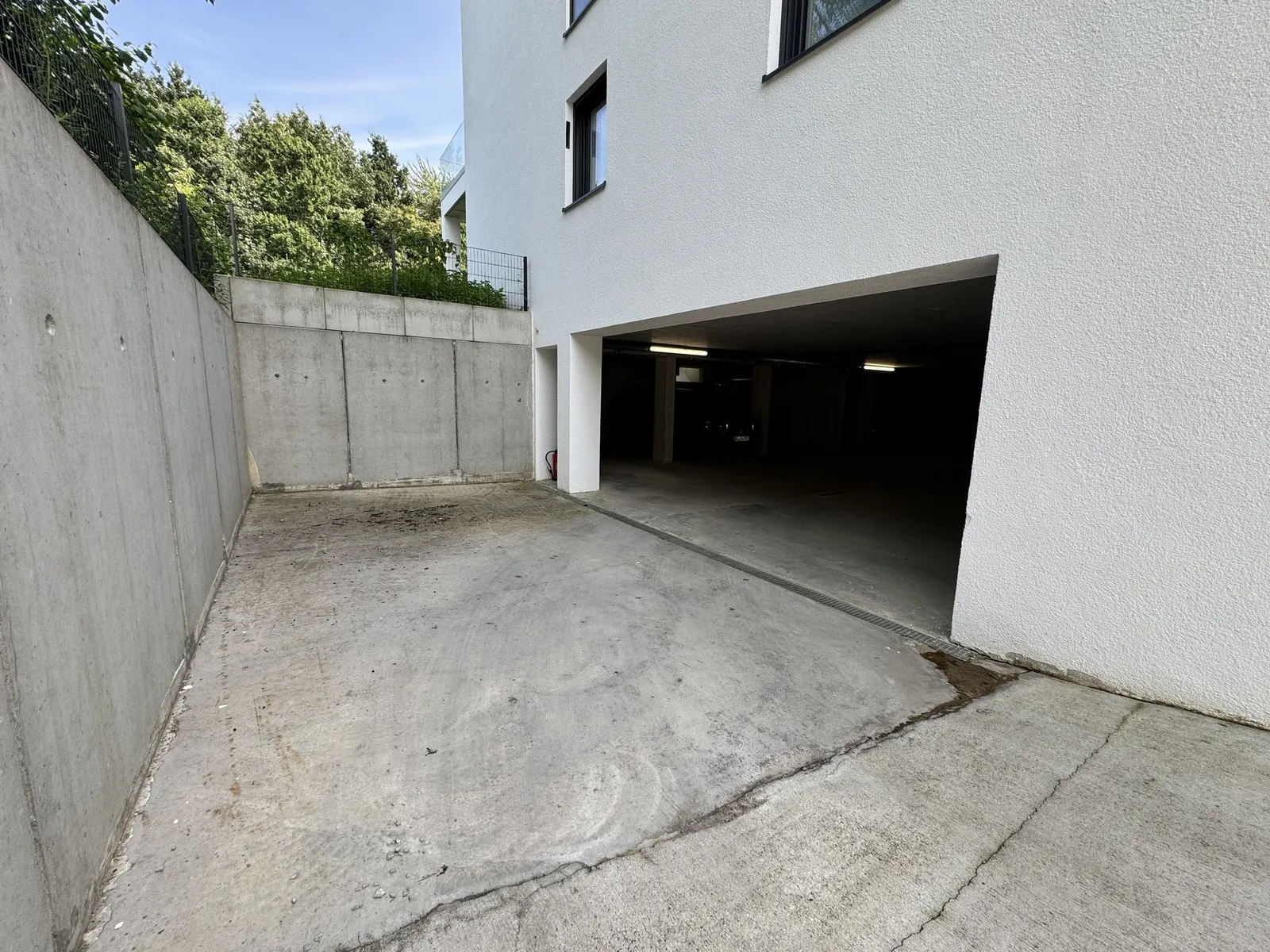 Zufahrt Tiefgarage