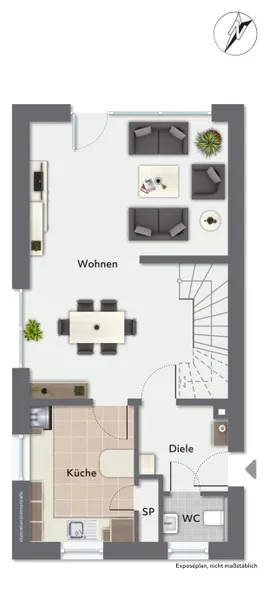 Grundriss Erdgeschoss