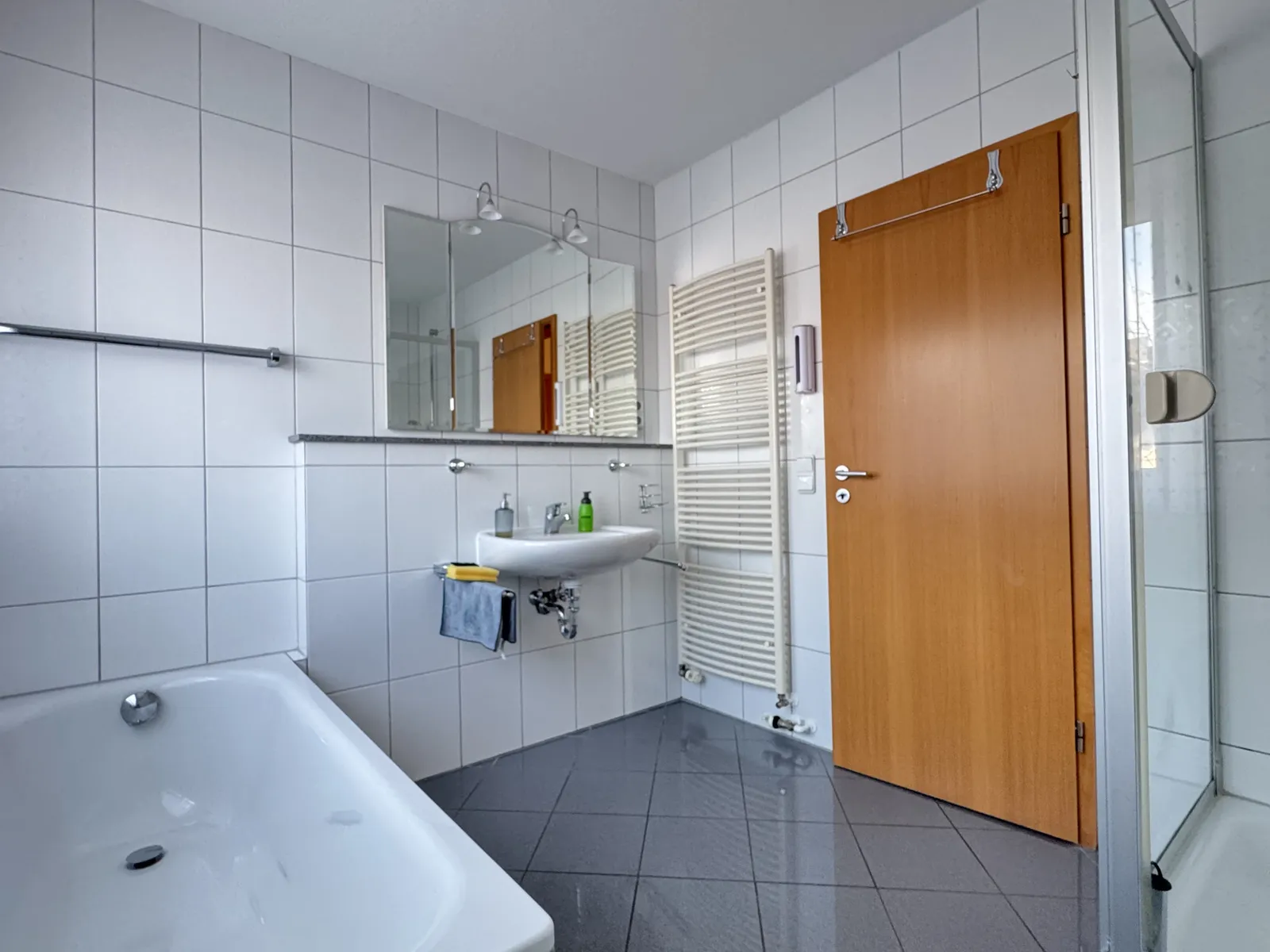 Bad mit Fußbodenheizung