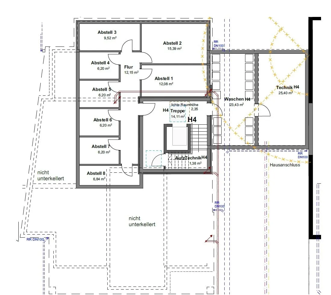 Kellergeschoss neu