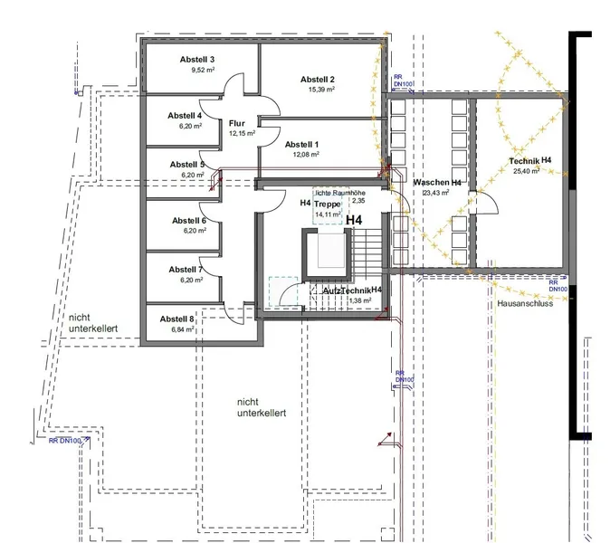Kellergeschoss neu