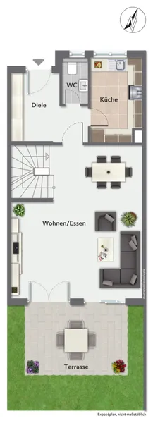 Grundriss Erdgeschoss