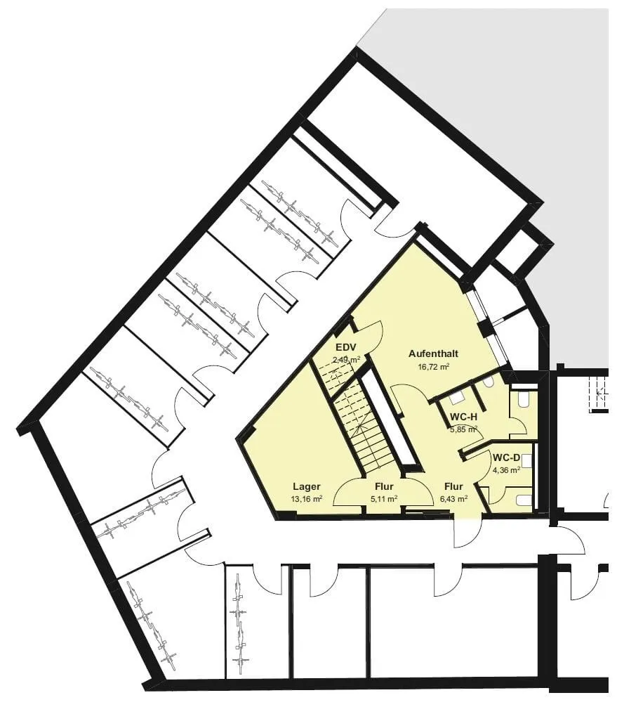 Grundriss Keller U1-01G
