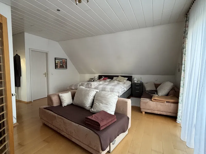 Großzügiger Schalfbereich