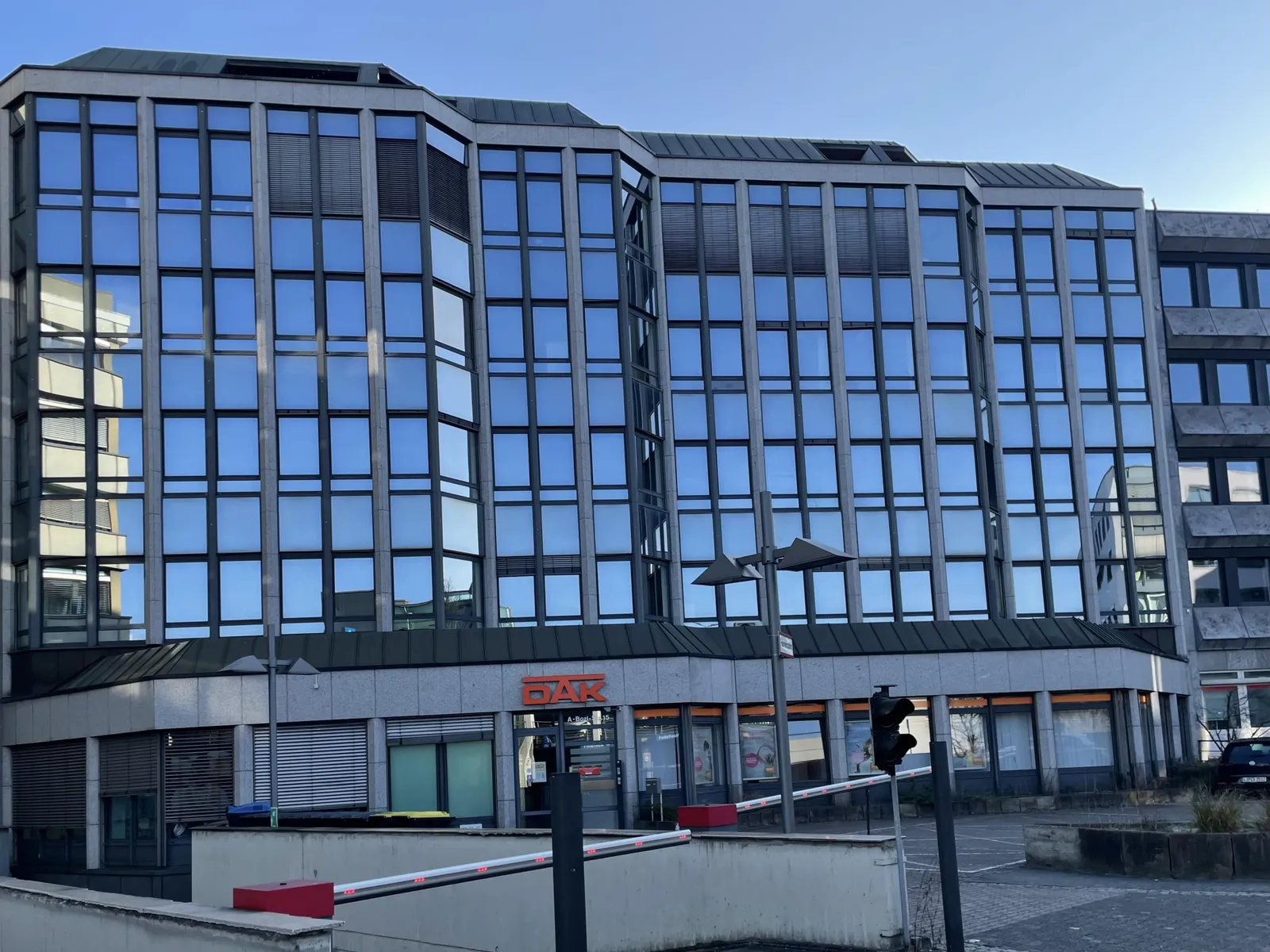 Ansicht Gebäude-Rückseite