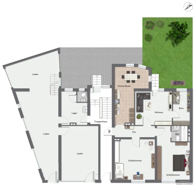 Grundriss Erdgeschoss