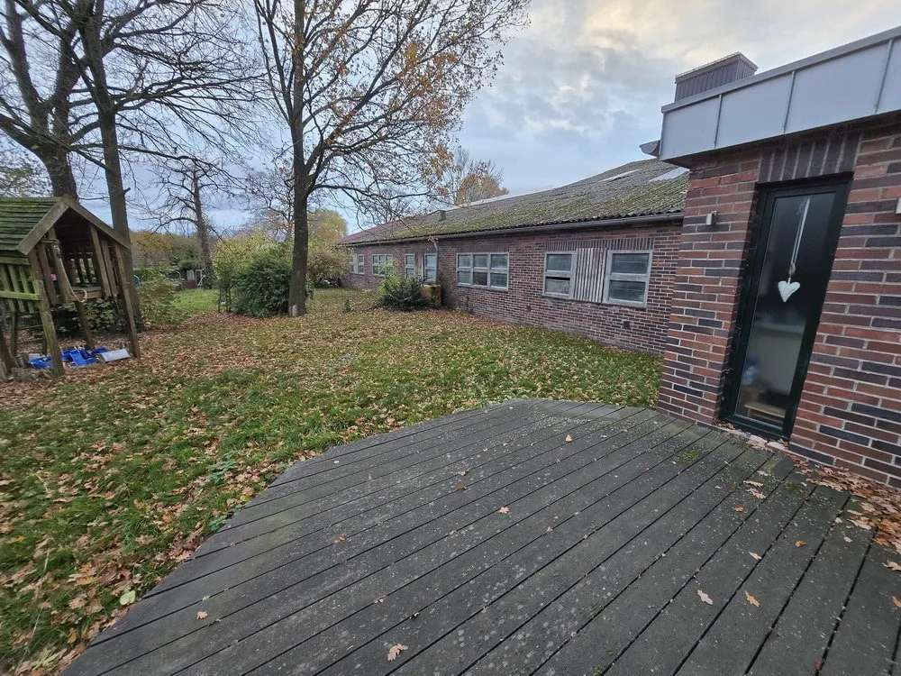 Grundstück des Wohnhauses