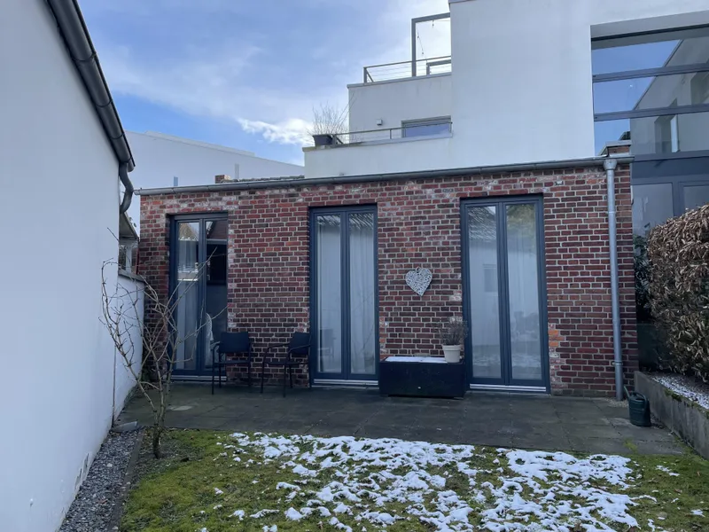 Rückansicht Terrasse