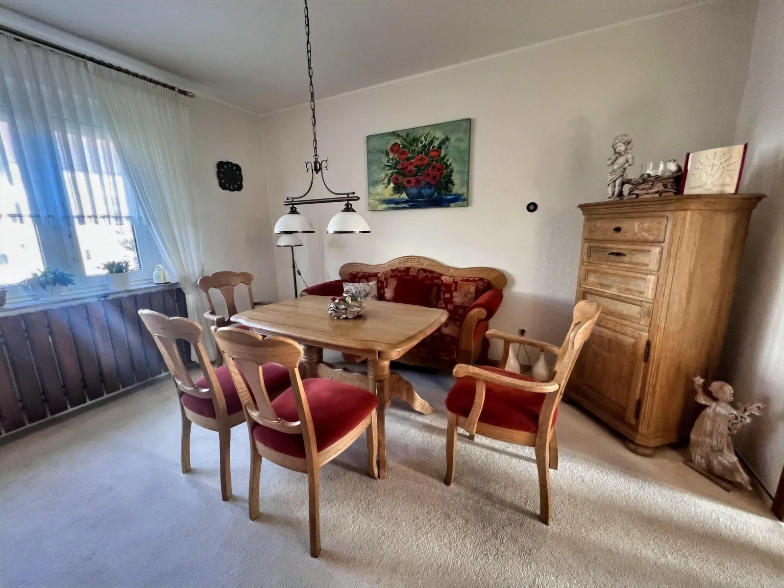 Esszimmer im Obergeschoss