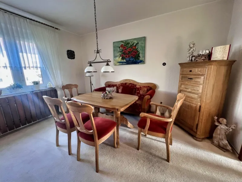 Esszimmer im Obergeschoss