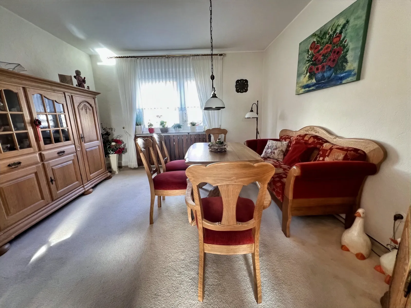 Esszimmer im Obergeschoss