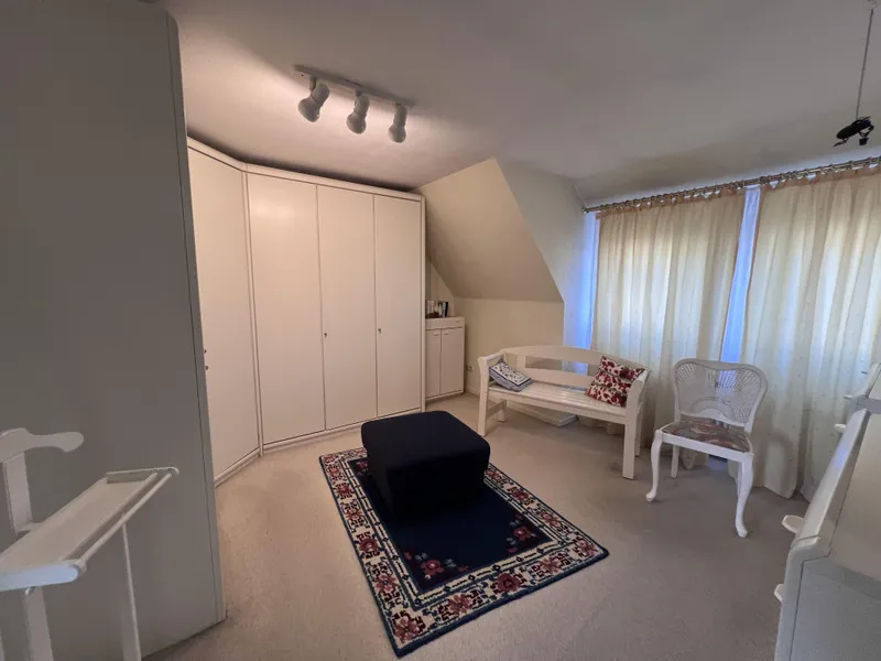 Ankleide im Dachgeschoss