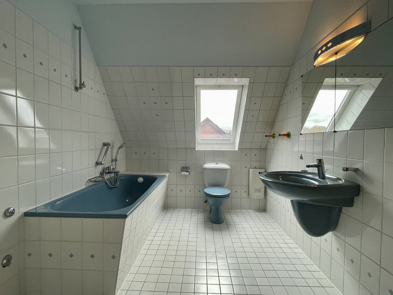 Badezimmer Spitzboden