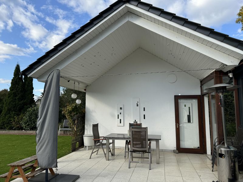 überdachte Terrasse