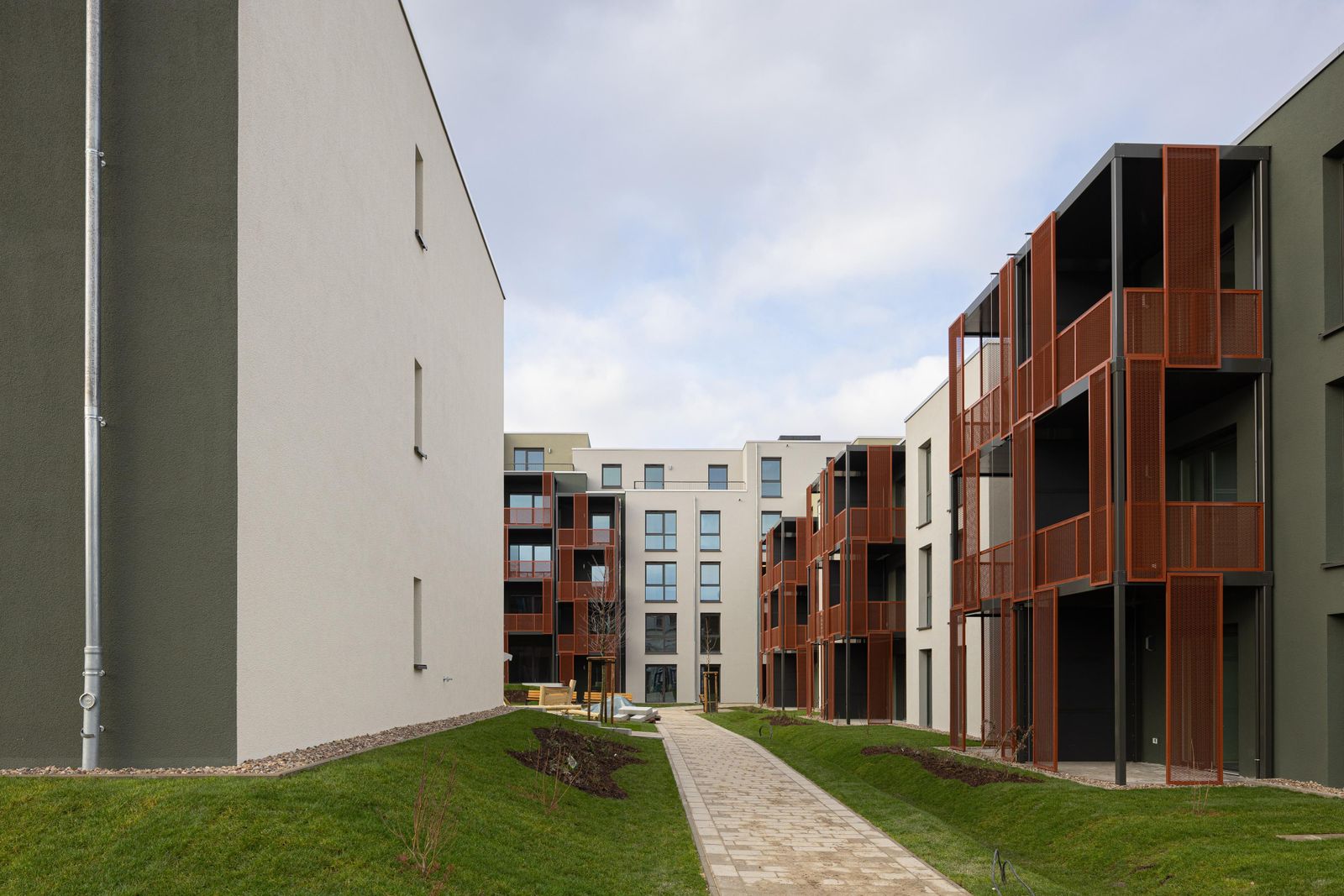 Durchgang Innenhof zw.Haus 3-4