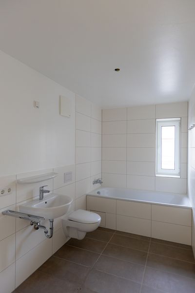 Badezimmer mit Badewanne