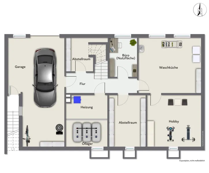 Grundriss Kellergeschoss